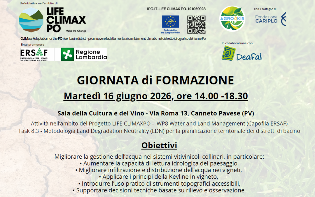 Due giornate formative su gestione dell’acqua, suolo, compostaggio e biopreparati