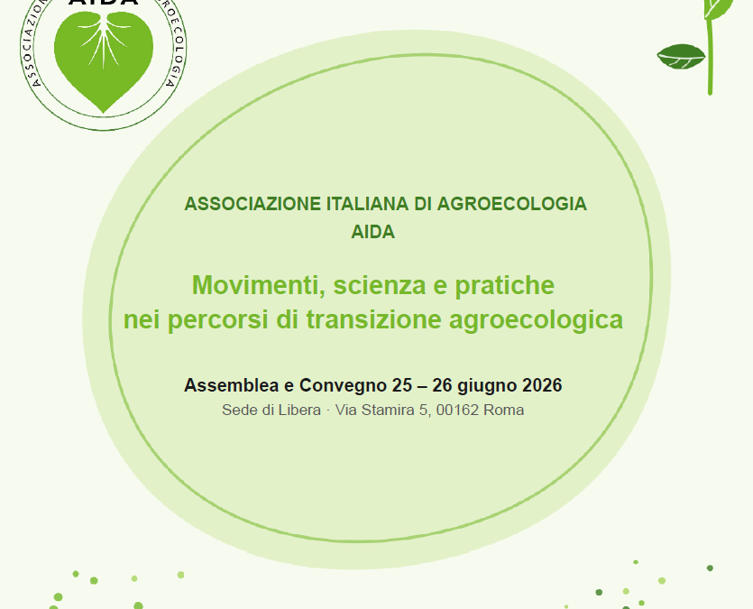 Ultimi giorni per registrarsi all’Assemblea e al Convegno AIDA 2026 – Programma finale online